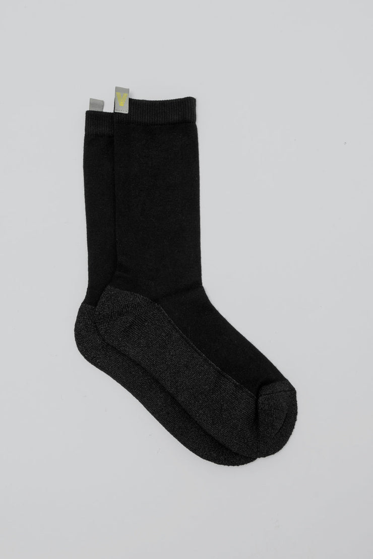 Papier Crew Socks Black